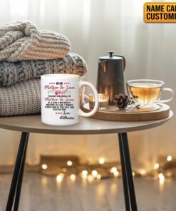 Dear Mother in Law Personalized Coffee Mug Cups Accent Mug – Mother in Law Gifts from Daughter in Law 21 230303140206 CubeBik Image 2B2EBD2393FF