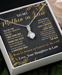 To My Mother In Law Lovely Mother Lucky Wife Pendant Necklace 32 230517081623 CubeBik Image BC8329740D5B