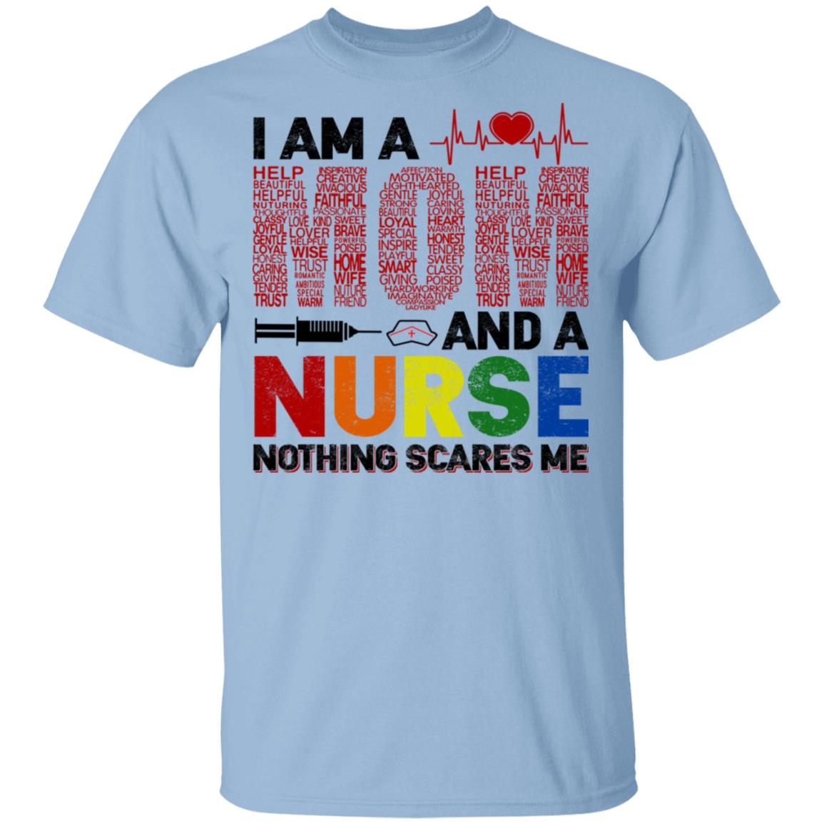 I Am a Nurse and a Mom Nothing Scares Me Shirt 22 310321 034551 CubeBik Image 382