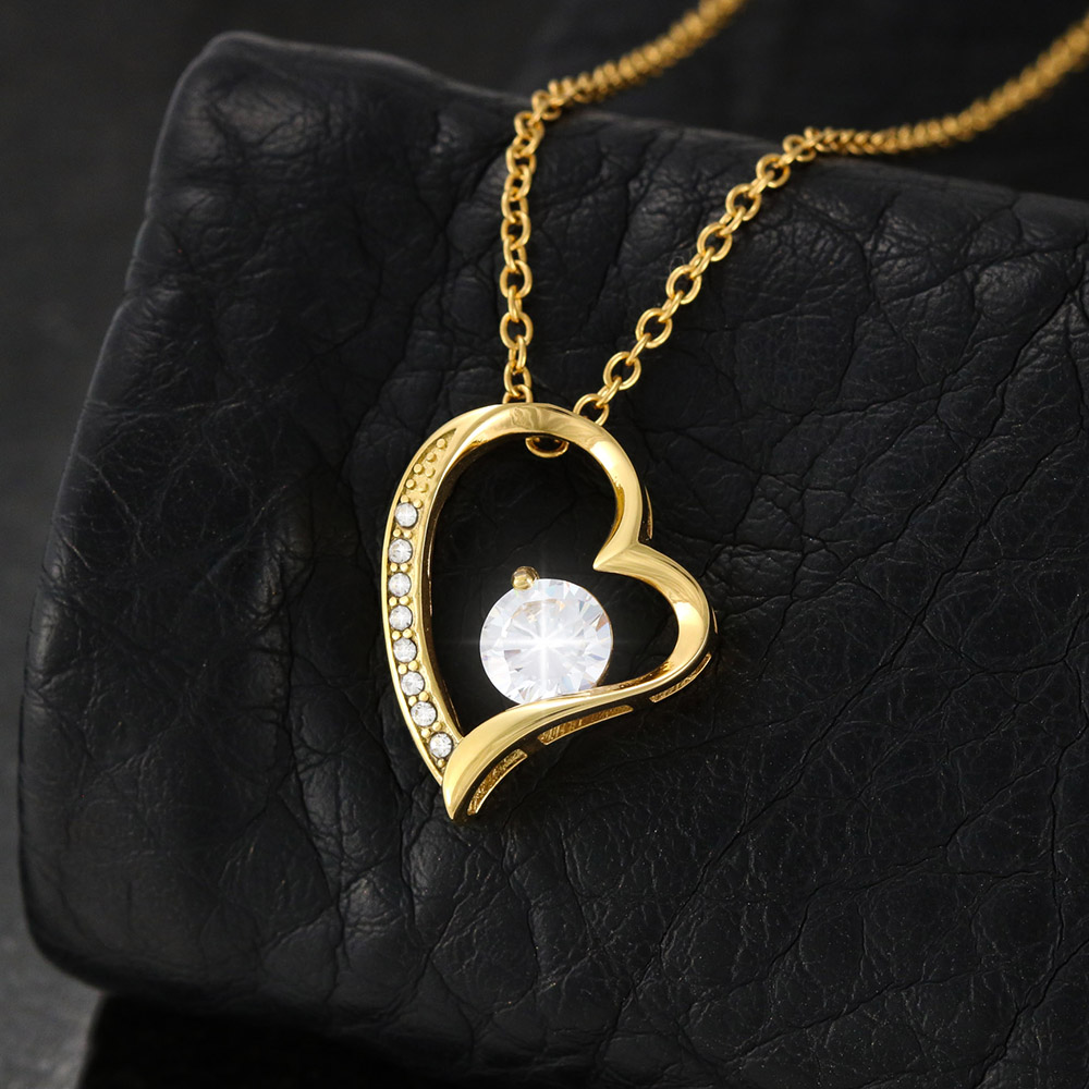 Forever Love Necklace 18k Yellow Gold 1
