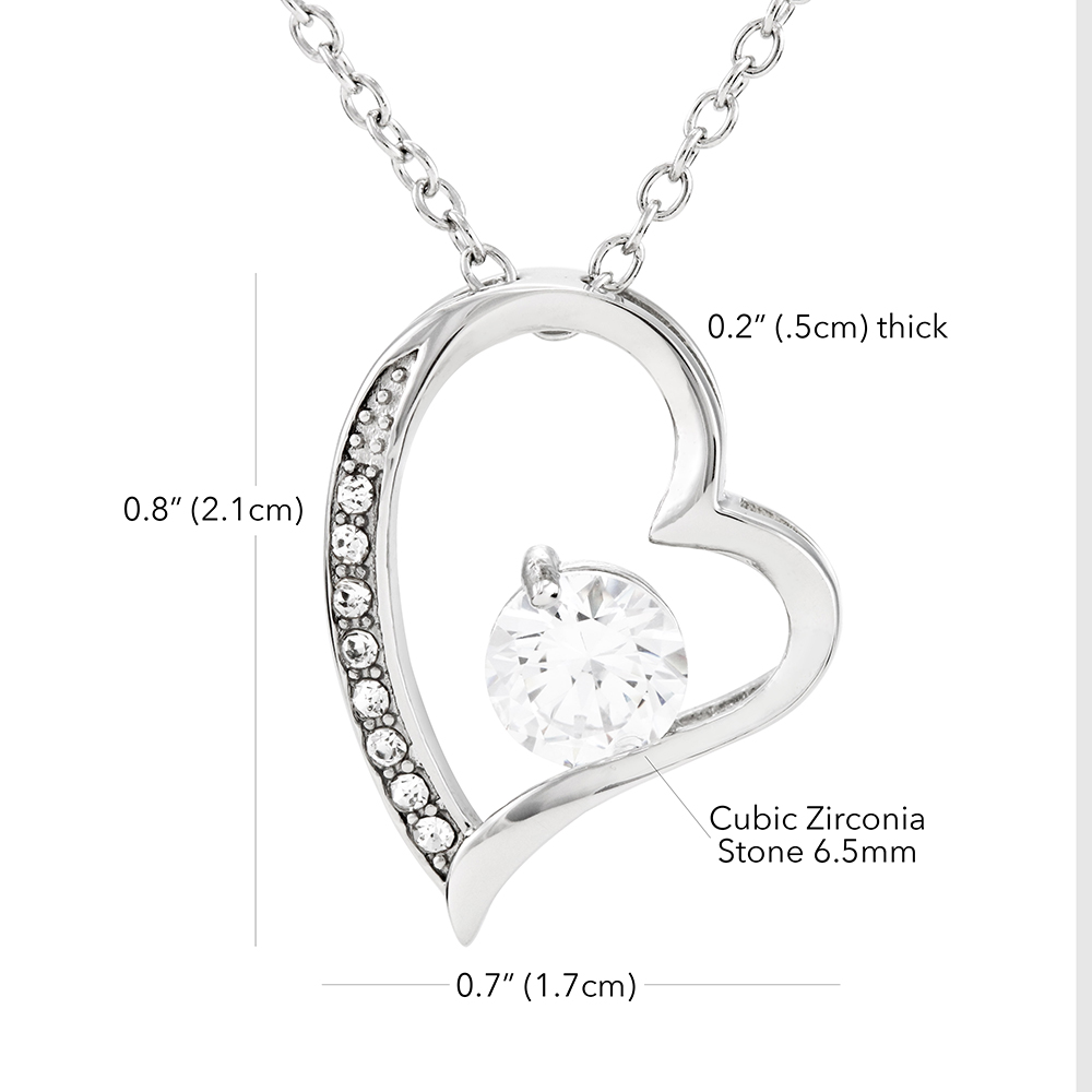 Forever Love Necklace 18k Yellow Slive 1