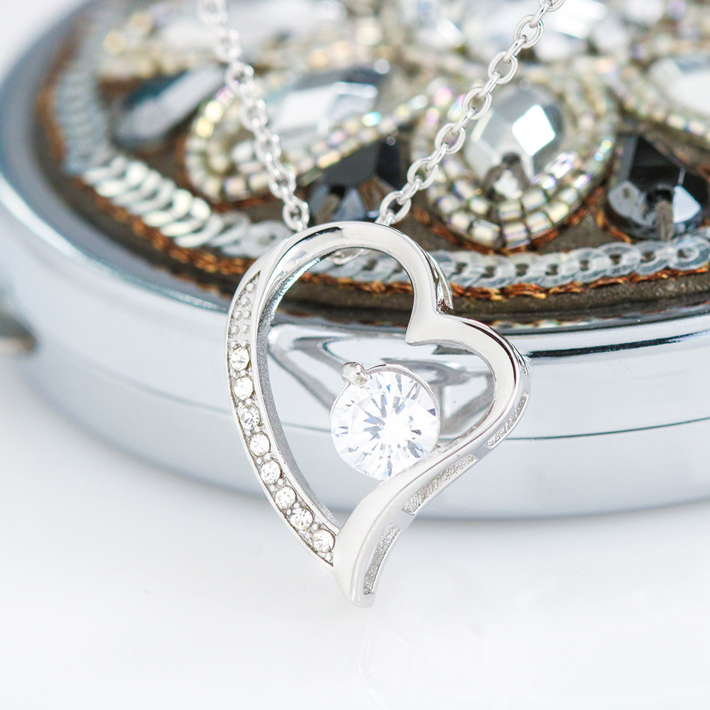 Forever Love Necklace 18k Yellow Slive 3