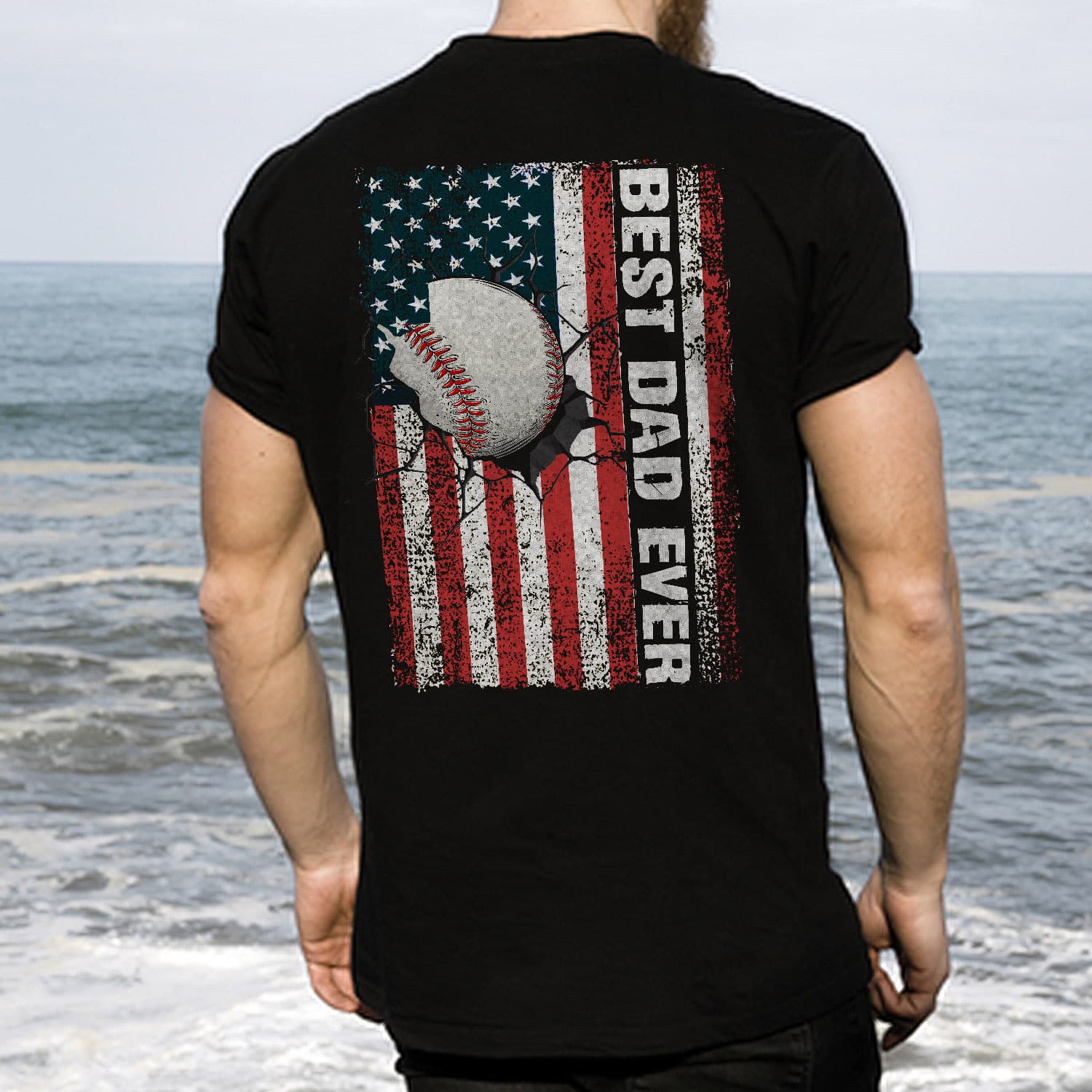 Best Dad Ever with Us American Flag Baseball Funny Shirt 26 230602080246 CubeBik Image 338DD4C742AA