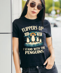 Flippers Up I Stand With The Penguins Funny Political Shirt 17 250429093141 CubeBik Image CAB1F1B82427