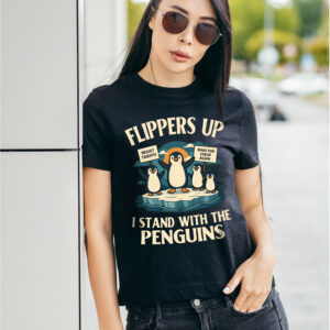 Flippers Up I Stand With The Penguins Funny Political Shirt 23 250429093141 CubeBik Image CAB1F1B82427
