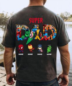 Custom Super Dad T-Shirt with Kids' Names – Personalized Father’s Day Gift 16 il 1140xN.6849371960 27kn