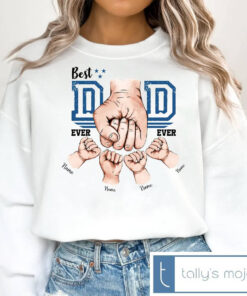 Personalized Best Dad Ever Shirt