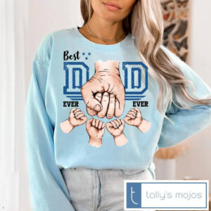 Personalized Best Dad Ever Shirt 3