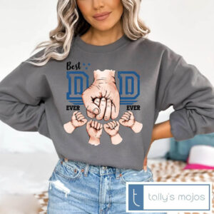 Personalized âBest Dad Everâ Shirt â Custom Names PNG Design Bundle for Fatherâs Day Gifts 13 Personalized Best Dad Ever Shirt 5