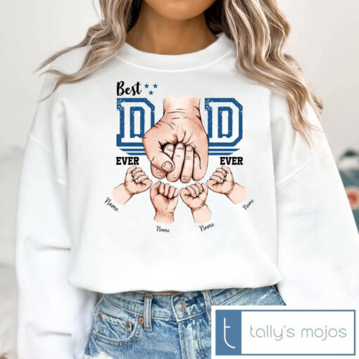Personalized Best Dad Ever Shirt
