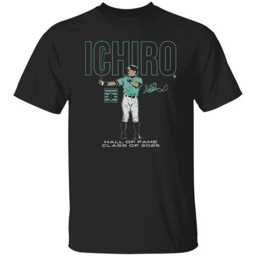 Ichiro Suzuki Hall Of Fame Class Of 2025 Shirt - Celebrate The Legend