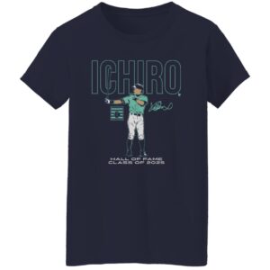 Ichiro Suzuki Hall Of Fame Class Of 2025 Shirt - Celebrate The Legend 18 redirect05082025020551