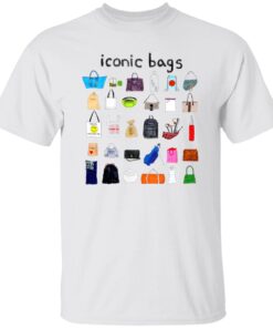Glamzilla Wearing Iconic Bags Shirt