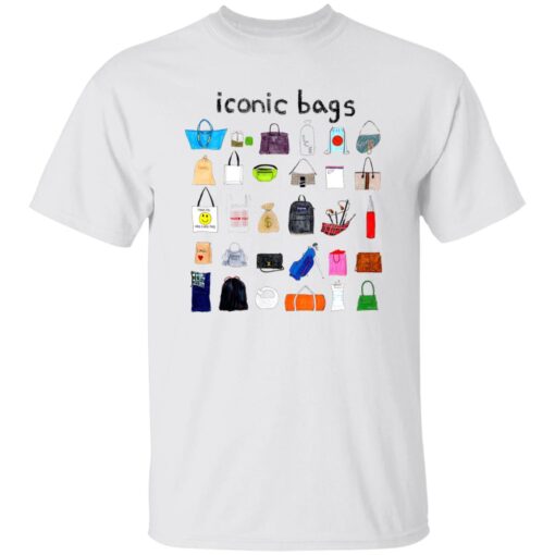 Glamzilla Wearing Iconic Bags Shirt