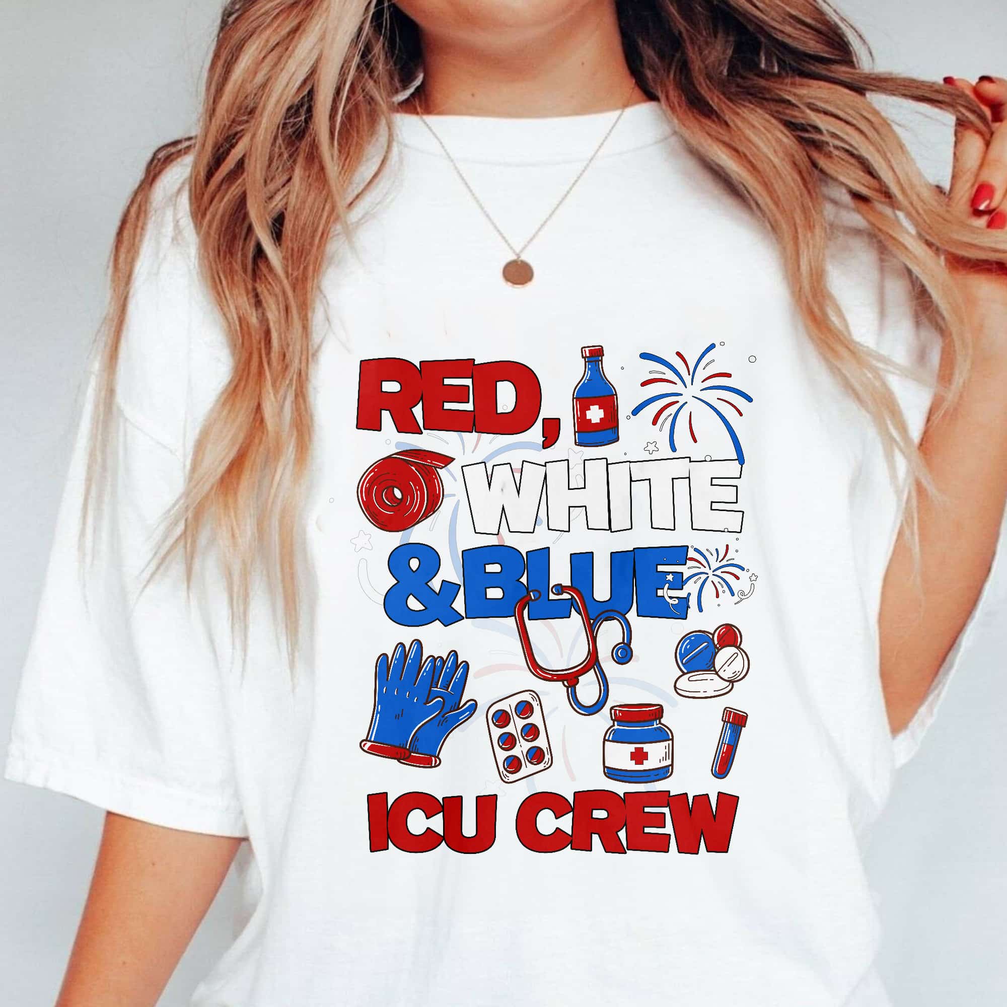 Red White And Blue ICU Crew Funny – ICU Nurse 4th Of July Independence Day Shirt 36 240603094550 CubeBik Image F46FEA846C48 1