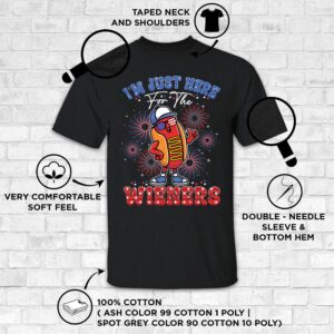 I’m Just Here For The Wieners Funny 4th Of July Shirt 24 240624093642 CubeBik Image E54F510BF2DD
