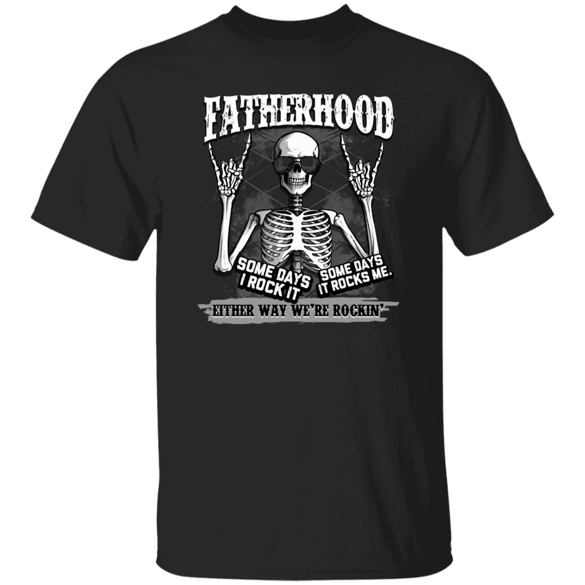 Fatherhood Some Days I Rock It Some Days It Rocks Me Funny Shirt 21 250605102545 CubeBik Image 012135BC899D