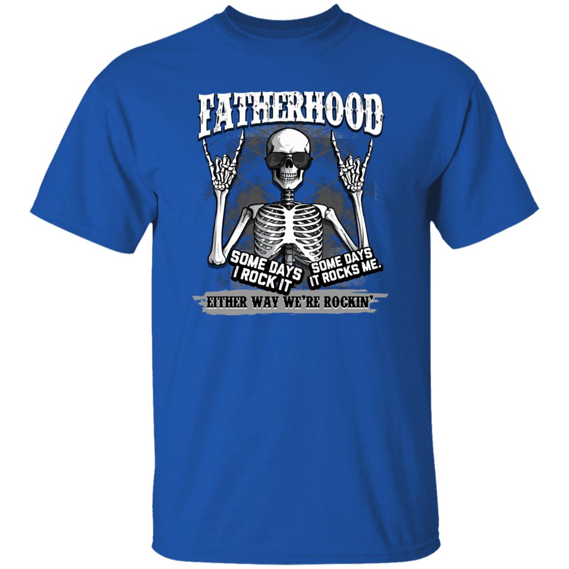 Fatherhood Some Days I Rock It Some Days It Rocks Me Funny Shirt 22 250605102551 CubeBik Image F7A19660A34A