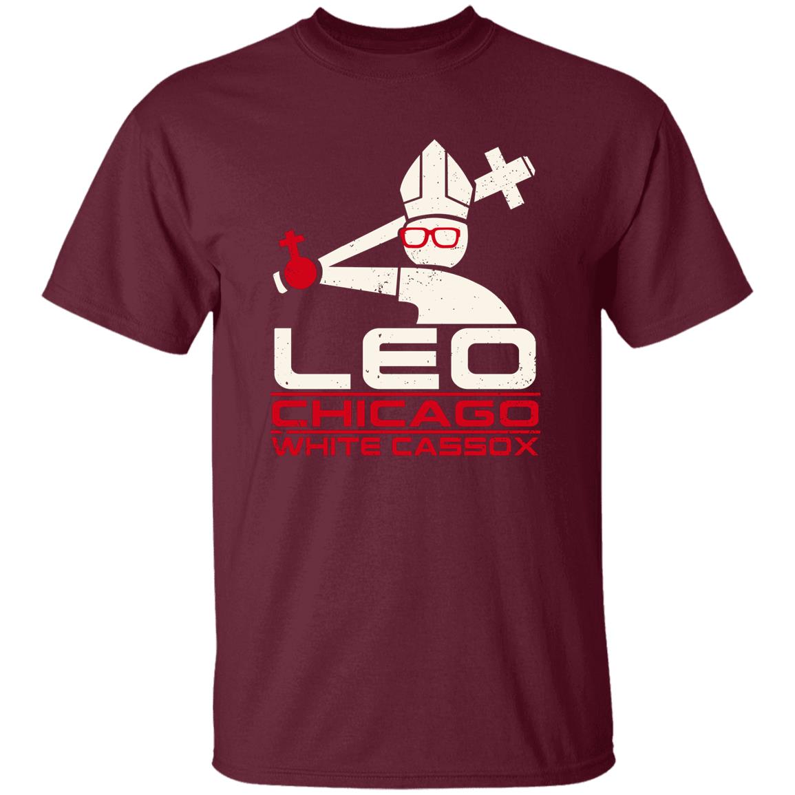 Leo Chicago White Cassox Funny Pope Leo XIV Playing Baseball Shirt 28 250606082414 CubeBik Image D2209C1D9793