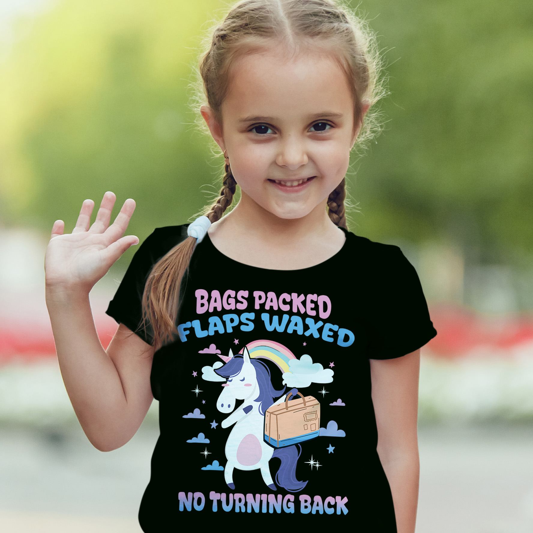 Bags Packed Flaps Waxed No Turning Back Funny Unicorn Vacation Summer Shirt 48 250610110859 CubeBik Image FE8CF9AEBACA