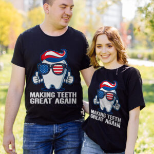 Making Teeth Great Again Funny Trump 4th Of July American Flag Shirt 16 Making Teeth Great Again Funny Trump 4th Of July American Flag 3