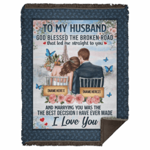 Personalized To My Husband God Blessed The Broken Road Arctic Fleece Blanket 13 Personalized To My Husband God Blessed The Broken Road Arctic Fleece Blanket – Sherpa Blanket 2