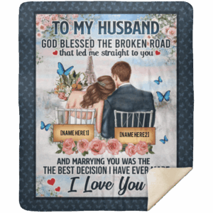 Personalized To My Husband God Blessed The Broken Road Arctic Fleece Blanket 11 Personalized To My Husband God Blessed The Broken Road Arctic Fleece Blanket – Sherpa Blanket 4