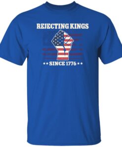 Rejecting Kings Since 1776 Patriotic American Flag Vintage Retro Shirt 6