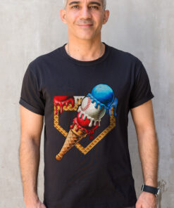 Baseball Ice Cream Funny 4th Of July Shirt - Baseball Lover Gifts 13 Baseball Ice Cream Funny 4th Of July Shirt Baseball Lover Gifts 2