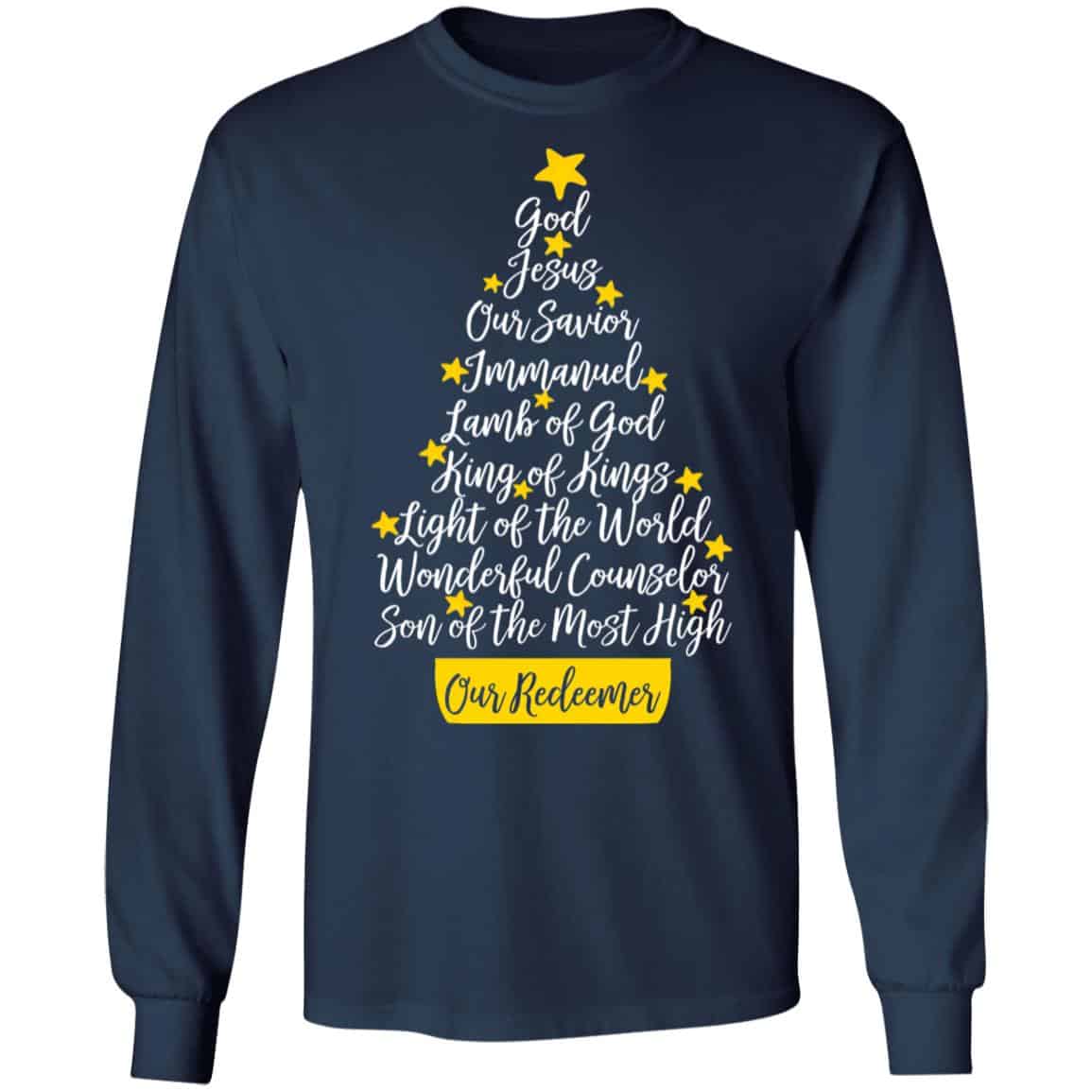 God Jesus our savior Immanuel lamb of god Christmas Shirt 31 redirect11012021041111 2