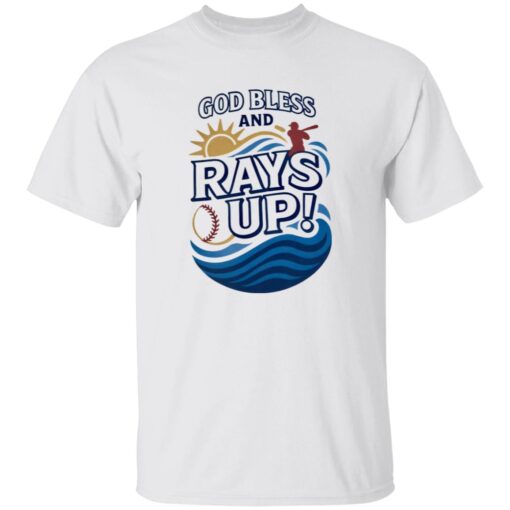 God Bless And Rays Up Shirt