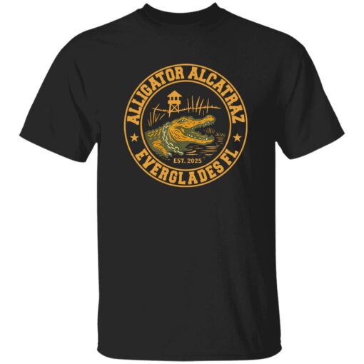 Alligator Alcatraz Everglades FL Est 2025 Shirt