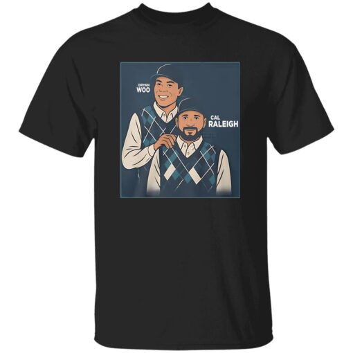 Bryan Woo And Cal Raleigh Step Brothers Shirt