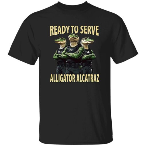 Ready To Serve Alligator Alcatraz Shirt