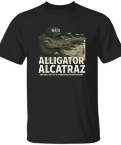 Alligator Alcatraz National Institute Of Crocodilian Enforcement Shirt