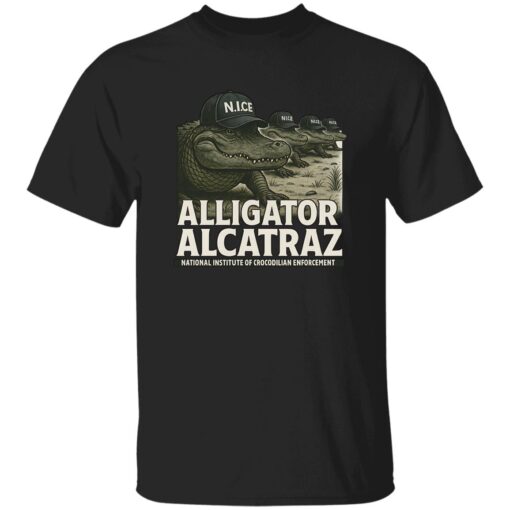 Alligator Alcatraz National Institute Of Crocodilian Enforcement Shirt