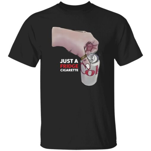 Coke Just A Fridge Cigarette Shirt
