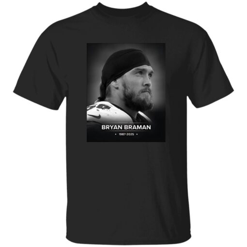 Bryan Braman 1987-2025 In Memory Shirt