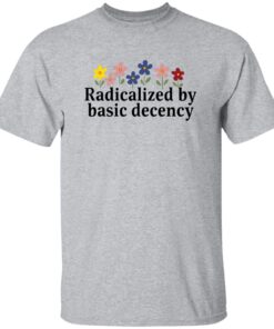 Floral Retro Radicalized by Basic Decency Print V-Neck T-Shirt 13 redirect07232025230720