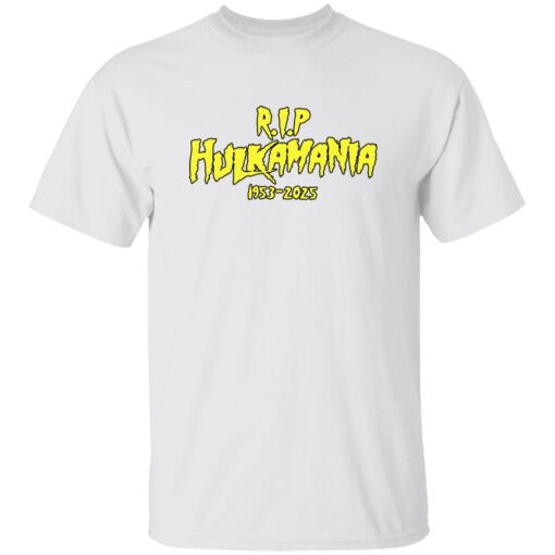 RIP Hulkamania 1953 2025 Shirt