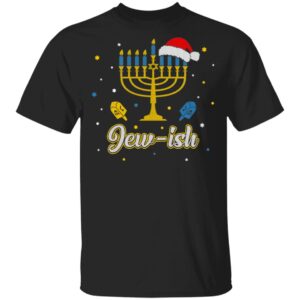 Christmas Ugly Hanukkah Sweater menorah Santa hat Jew-ish Shirt 14 DynamicImageHandler 63558c1e 538e 4ee2 a60a bc0a964b20b0