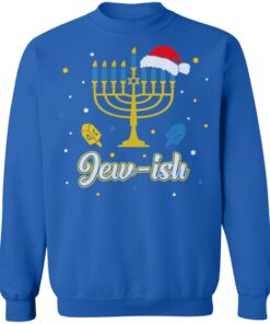 Christmas Ugly Hanukkah Sweater menorah Santa hat Jew-ish Shirt 13 DynamicImageHandler 873739b2 3878 48e0 85c2 87ca78069984