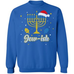 Christmas Ugly Hanukkah Sweater menorah Santa hat Jew-ish Shirt 16 DynamicImageHandler 873739b2 3878 48e0 85c2 87ca78069984