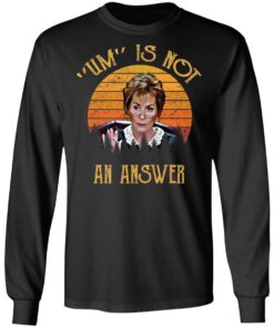 Judge Judy Um is not an answer vintage shirt 13 redirect 1019