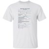 Employment Job Application Shirt 8 Employment Job Application Shirt