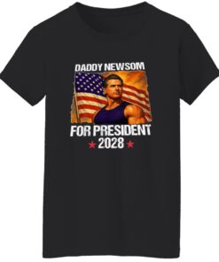 Gavin Newsom for President 2028 American Flag Shirt 14 redirect08272025010823 1
