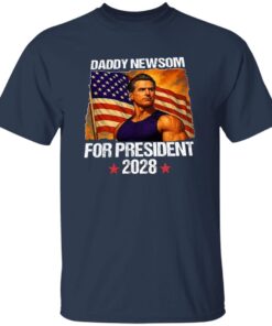 Gavin Newsom for President 2028 American Flag Shirt 13 redirect08272025010823