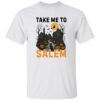 Vintage Halloween Take Me To Salem Print Sweatshirt