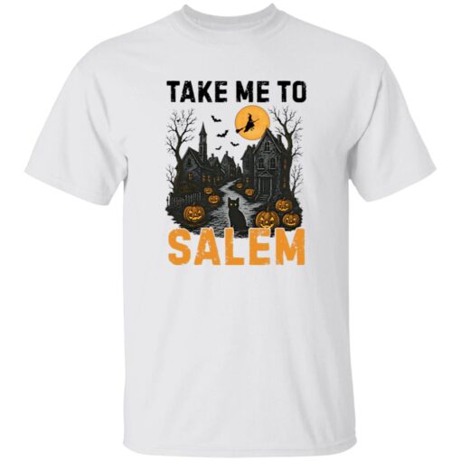 Vintage Halloween Take Me To Salem Print Sweatshirt