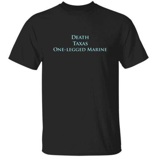 Lexie Brown Wears Death Taxes One Legged Marine Shirt